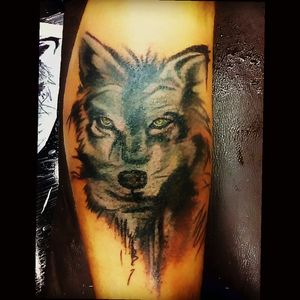 #tattoo #art #wolf