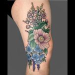 Flowers by @stefbastian  For info or bookings pls contact us at art@royaltattoo.com or call us at + 45 49202770 #royal #royaltattoo #royaltattoodk #royalink #royaltattoodenmark #flower #colortattoo
