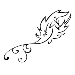 I would have this Phoenix with watercolor background. #megandreamtattoo