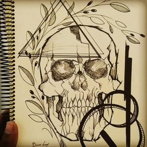#skull#blackwork#drawing#brasil
