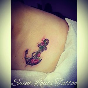 #ancora  #anchor #saintlouistattoo #ink #delicate #Tattoo