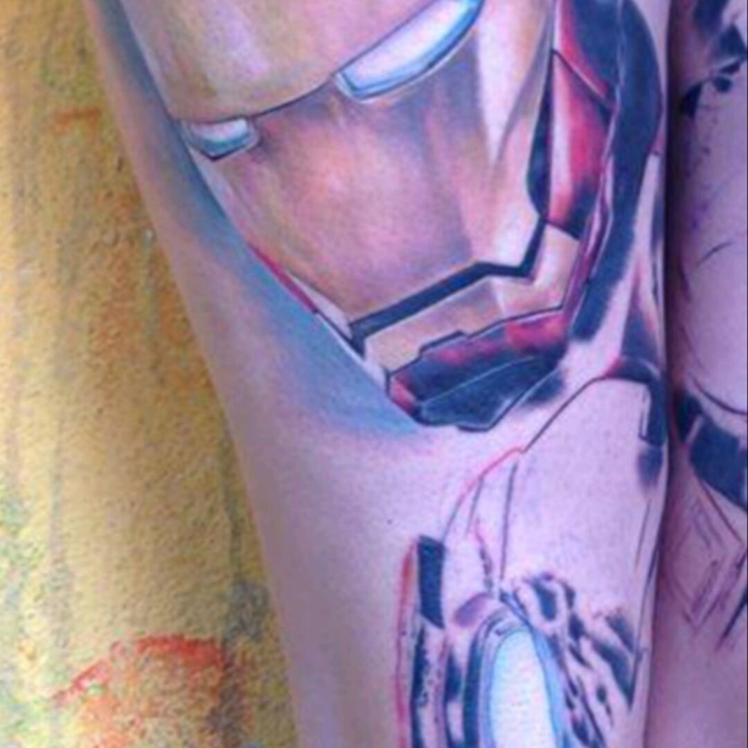 SuperHeroStuffcom on Twitter TATTUESDAY Tony Stark Arc Reactor Chest  Tattoo by Unknown IronMan ironchest httptcou7Yq6X74eW  Twitter