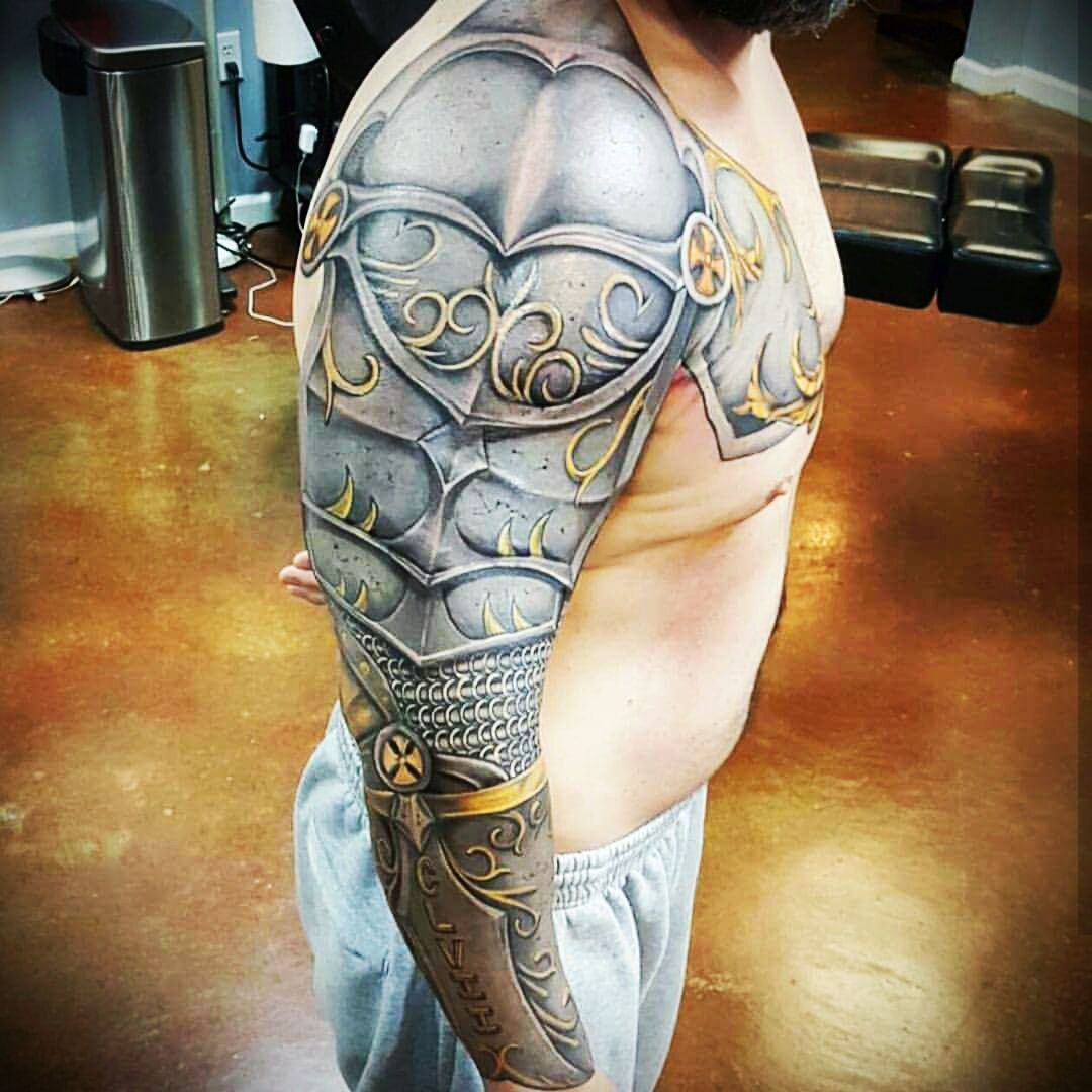 101 Incredible Armor Tattoo Designs You Need to See  Outsons