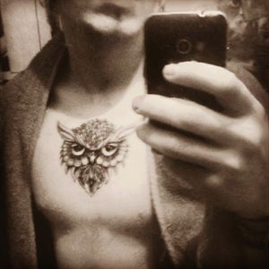 Tatuaje de un amigo para mi #Bird #tattoo #tattoochile