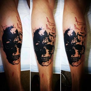 Skull #skull #trashpolka #tattoo