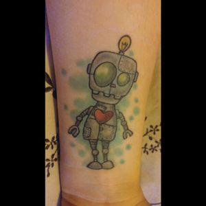 New school robot done by tami from tattoo world in boksburg