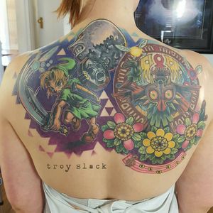 Zelda #tatuagem #tatuaje #tatouage #tetoviranje #tätowieren #Dövme #tatuering #tatoeëren #tatu #tattoo #tattoos #ink #inked #zelda #legendofzelda #link #skullkid #majorasmask #nintendo #nintendotattoo #gamertattoo #videogametattoo #girlswithink #girlswithtattoos #inkedgirl #tattooedgirl