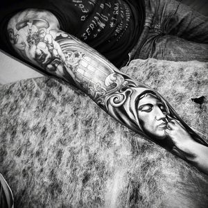 SantBy Alexandre Dallier#dallier #alexandredallier #tattooist #tattooartist