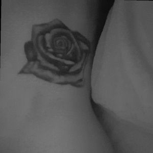 My First Tattoo Made in Switzerland,-Zürich Wallisellen Tattoo Artist : Dominik Rutz#rose #necktattoo