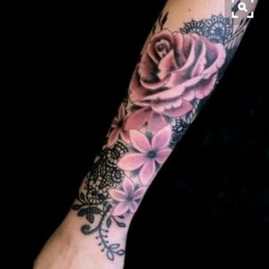 Roses and lace! #megandreamtattoo