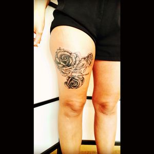 #tattoo #tattooapprentice #odense #roses