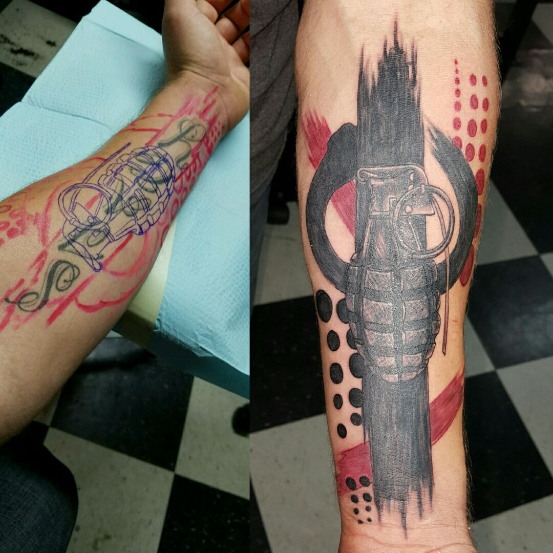 Small Cod Tattoos Cod ray gun tattoo - Bronctattooaus.com