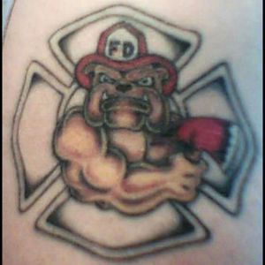 I was a volunteer firefighter for 12 years.#fd #vfd #ff #vff #maltesecross