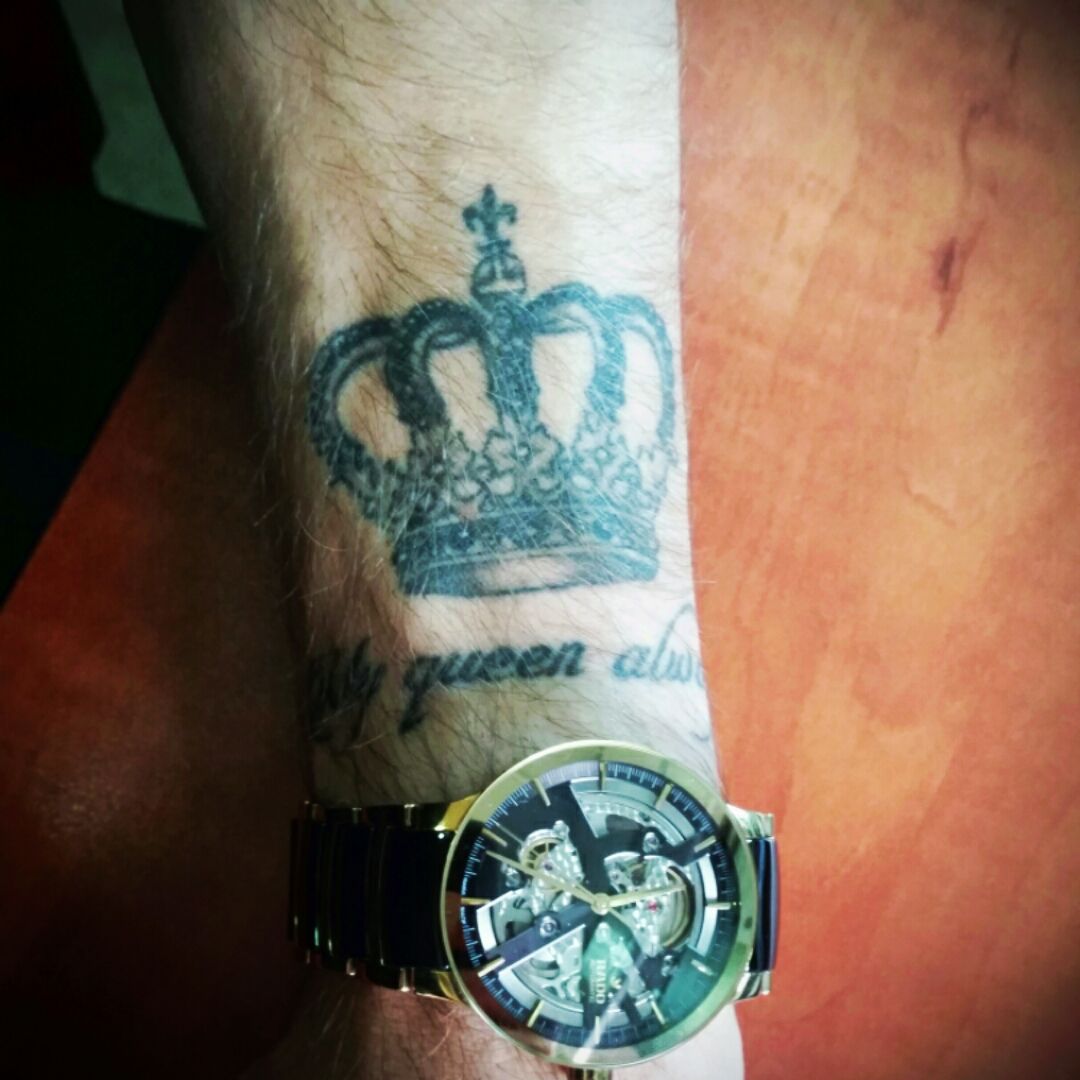 Tattoo uploaded by Jerry • My queen since 5-25-2013 #tattoo #queen