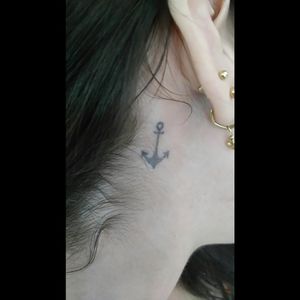 Anchor ⚓ #anchortattoo #delicatetattoo #tattooedgirl
