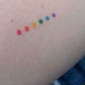 #pride #GayPride  #dots  #colordotwork #rainbow