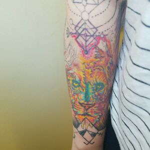 Color so far, this is healed. Probably more in a month.