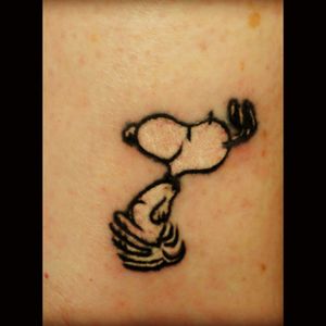 In honor of my grandfather who also passed in 2014, I've been looking for a way to honor his memory. He LOVED Snoopy, and he loved the dancing, laughing, and jumping around that this little guy used to do. #snoopy #charliebrown #family