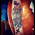#tattoo #roses #rosario #blackandgreytattoo #tattooart