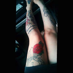 #legsleeve #workinprogres #tattooingmyself