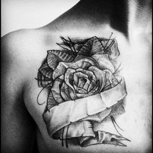 With proud I wear it to the grave for you...#rosetattoo