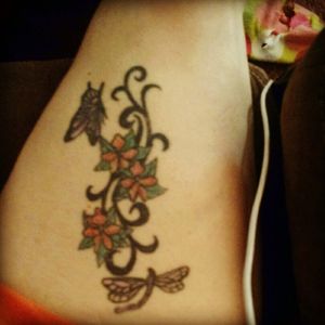 Me & my bff got this one. I love butterflies and she loves dragonflies.