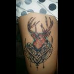 #deer #InkForGood #tattoo #vintagetattoos #bodymodification #TattooGirl
