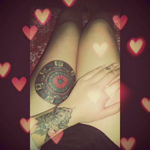 #lovetattoos #mandalatattoo #mendhi #omg peace and love forever #argentinatattoo #tattoargentina