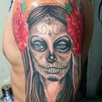 #catrina #tattoo #SunburnTattoo #mexicantattoo #mexicandeath #EduardoFrazao #KaLarraza #LauraAnunnaki #tattooartist