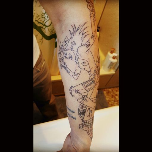 Flash tattoo