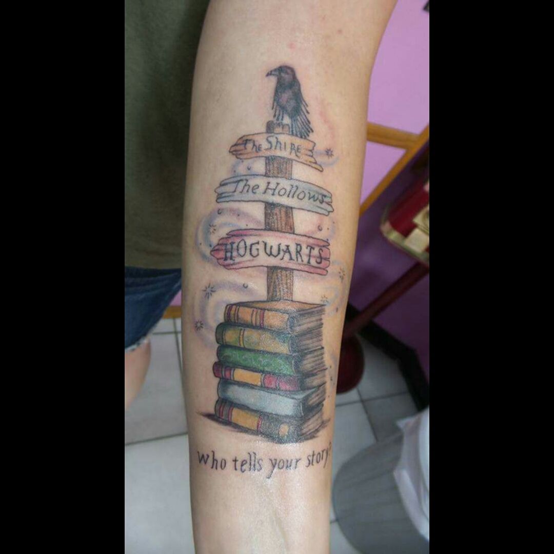 Tattoo uploaded by Erica My 3 favorite book stores 2 book