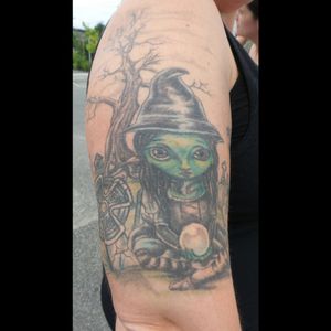 Wicked witch sleeve....#jasminebecket-Griffith