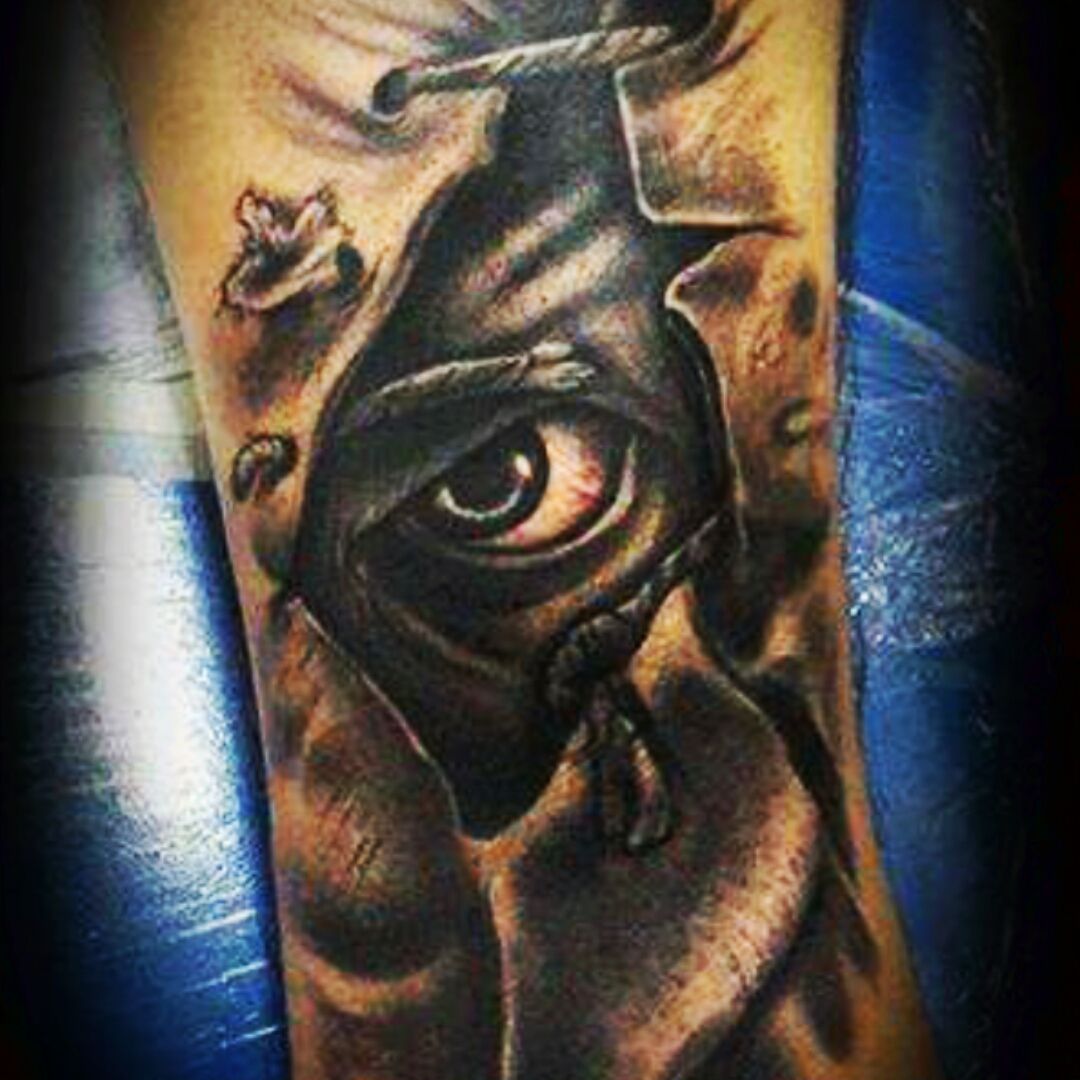 Alena Wedderburn on Instagram Jeepers Creepers This guy right here used  to scare the sht out of me when I was little Horror sleeve in  progress  thank you