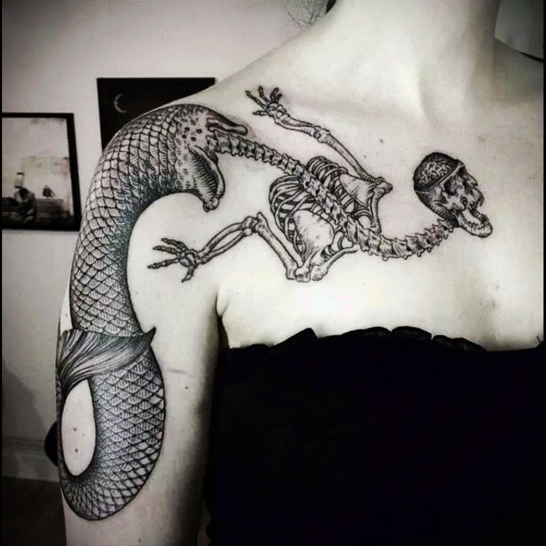 Mermaid Tattoo by GothicMoonlight on DeviantArt