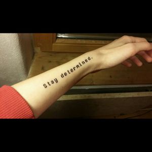#undertale #blackwork #determined #gamertattoo #gamer  #frases #arms #tattoo #quote #inspirationalquote