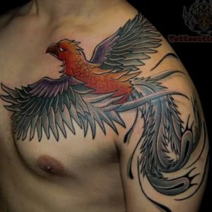 When my ex fiance broke up with me I want to get a tattoo that helps me feel better and I thought a phoenix#megandreamtattoo