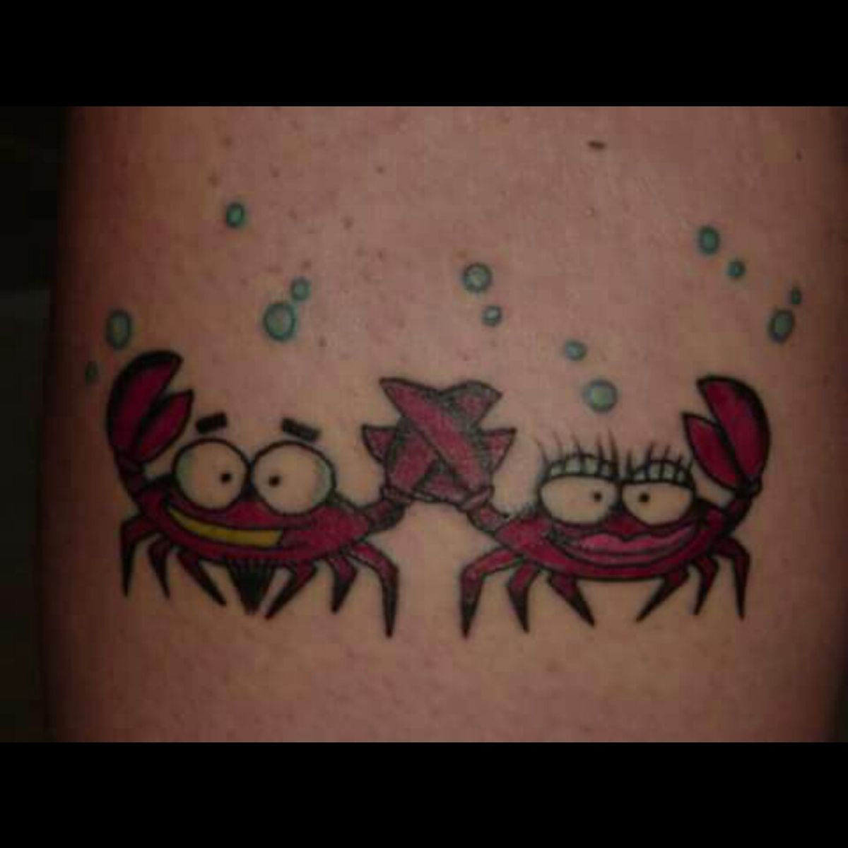 Tattoo uploaded by Toni • My boyfriend and I are both Cancers. • Tattoodo