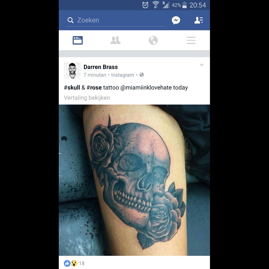 Darren Brass  Body art tattoos, Great tattoos, Skull tattoo