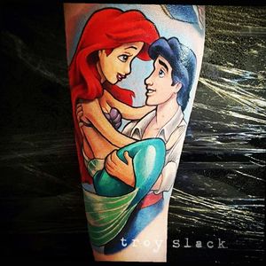 Disney's "The Little Mermaid" with Ariel and Eric #disney #ilovedisney #TheLittleMermaid #Ariel #princeeric