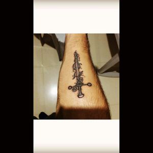 What do you guys think?  #sword #forearm #forearmtattoo