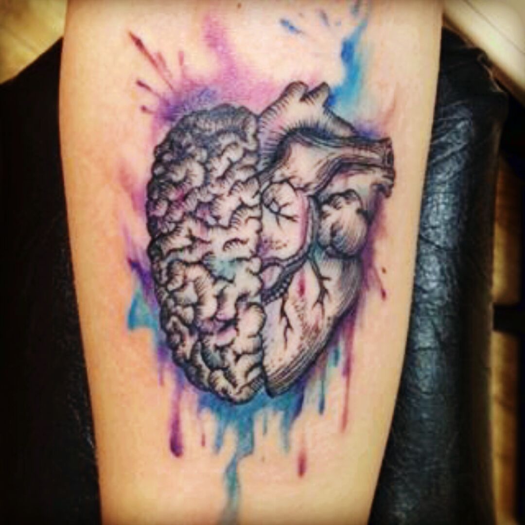 Discover 97 about half heart half brain tattoo meaning latest   indaotaonec