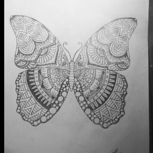 #butterfly #mandala 😊