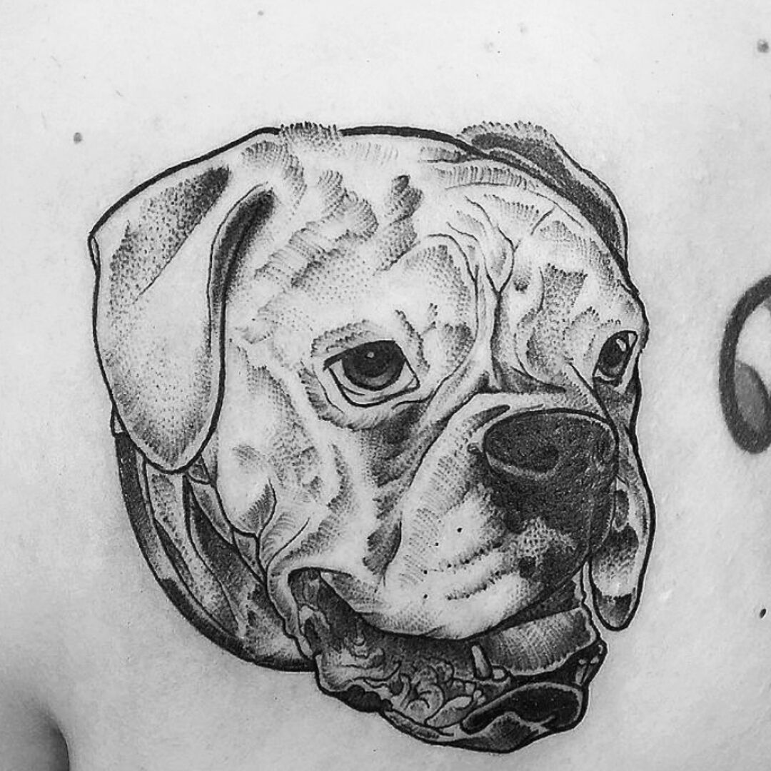 30 Traditional Dog Tattoos
