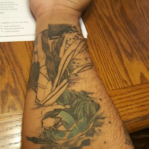 Sword art online tattoo still have to get it finished