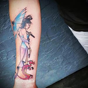 Mulan is a badass and my childhood hero! #megandreamtattoo