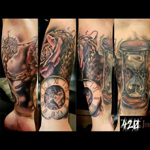 Award winning artists use Ink-finity to get the ink to pop #tattoos #tattooartists #tattooed #sleevetattoo #tattoist #tatuaje #bodyart #tattoobabes #truelovecartel #tattootodo #