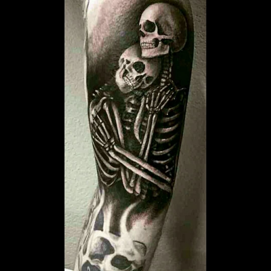 9 EyeCatching Skeleton Tattoo Designs Ideas And Meanings