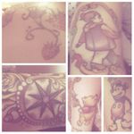 #sorry for the #bad #quality 😅 but its not easy to do selfies of your tattoos xD for now I have 5 tattoos - left shoulder, 3x left arm and left inner leg side... I quess everybody have a tattoo... that one which needs a #coverup... my #strawberrys really need one! It stand for my #grandma 💛 and should be more #beautiful ! But all in all I love my #artcollection #familytattoos #mothers #handwritting #brothers #favoritepiece #fathers #marine 💛 #childhood as long as my tattoos are #colorful and #sweet its #perfect ... 😍 like #meganmassacre style... so my #megandreamtattoo cloud be the strawberry tattoo ^^ please don't copy my tattoos or share... its so personal for me!