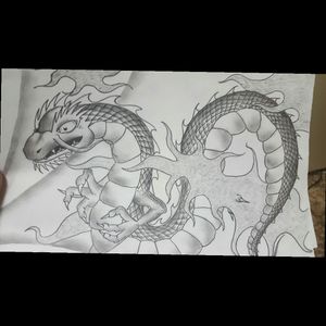 #serpent #dragon #drawing