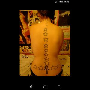 The start of my back.